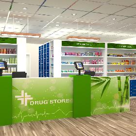 3D Modern Drug Store